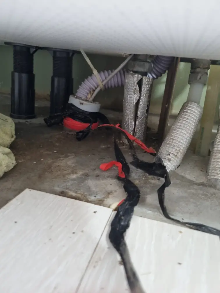 싱크대 샤프트 작업 2